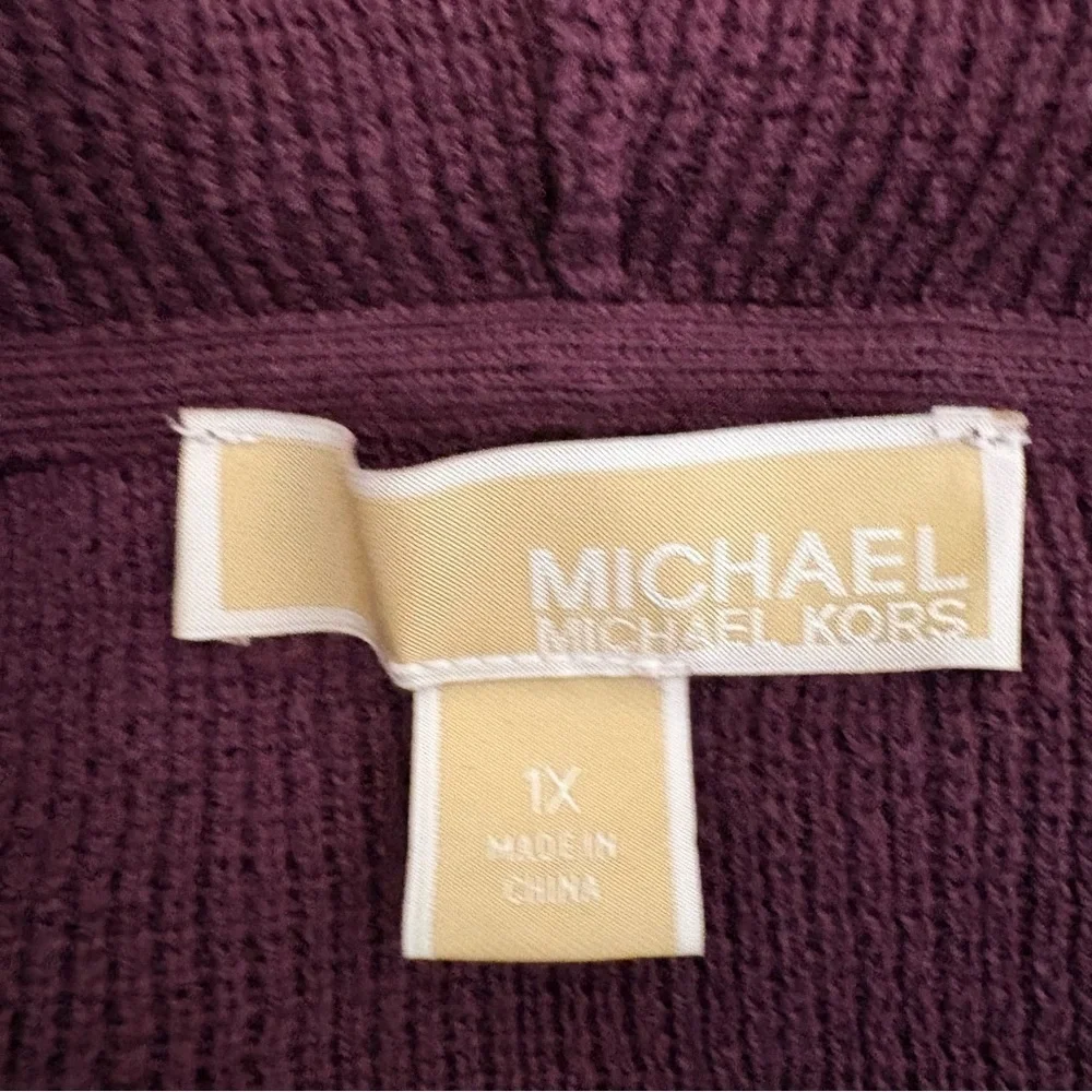 Michael Kors Hooded knit pullover Sweater